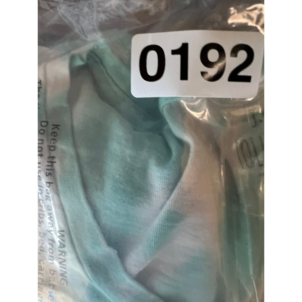 J.Crew Collector Tee Turquoise White Tie Dye Cotton Short Sleeve T-Shirt Large - Picture 8 of 8